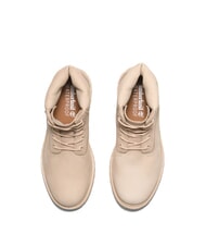 TIMBERLAND PREMIUM 6 INCH  Padded leather ankle boots light beige - Women’s shoes - 5