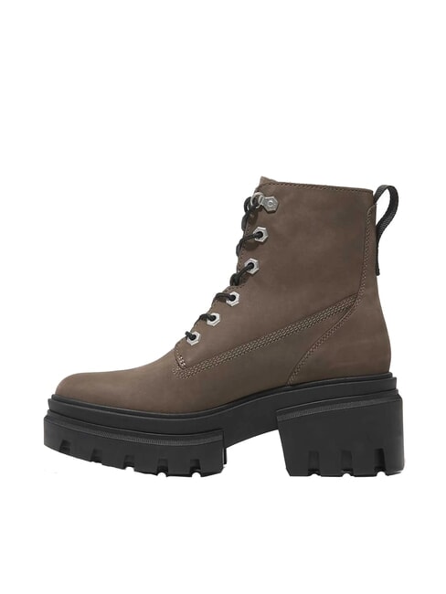 EVERLEIGH MID  High leather ankle boots medium brown nubuck - Women’s shoes