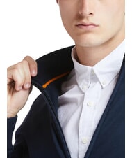 TIMBERLAND WILLIAMS RIVER Zip-up sweater dark sapphire - Men's Sweaters - 3