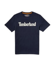 TIMBERLAND NORTHWOOD  Cotton T-Shirt dark sapphire - T-shirt - 4