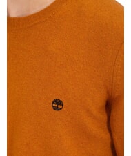 TIMBERLAND KNOX RIVER Crewneck sweater wheat boot - Men's Sweaters - 3