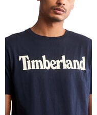 TIMBERLAND NORTHWOOD  Cotton T-Shirt dark sapphire - T-shirt - 3