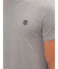 TIMBERLAND OYSTER RIVER  Cotton T-Shirt medium gray heather - T-shirt - 3