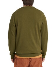 TIMBERLAND MERINO Crewneck sweater in wool blend - Men's Sweaters