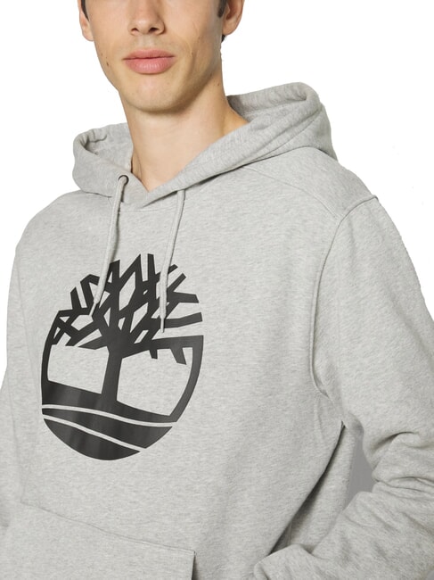 TREE LOGO Hoodie medium gray heather - Sweatshirts
