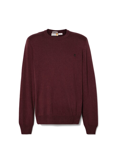 KNOX RIVER Crewneck sweater tawny port - Men's Sweaters