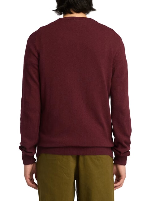 KNOX RIVER Crewneck sweater tawny port - Men's Sweaters
