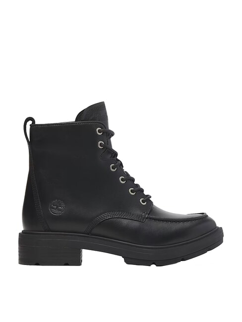 BRIMFIELD MID  Leather ankle boots black full grain - Women’s shoes