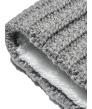 TIMBERLAND CABLE PREMIUM  Hat with pom pom light / gray / heather - Hats - 2