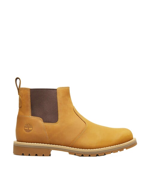 REDWOOD FALLS MID  Leather ankle boots wheat - Men&rsquo;s shoes