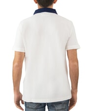 JOHN RICHMOND DABAK V-neck half sleeve polo off white - Polo shirt - 2