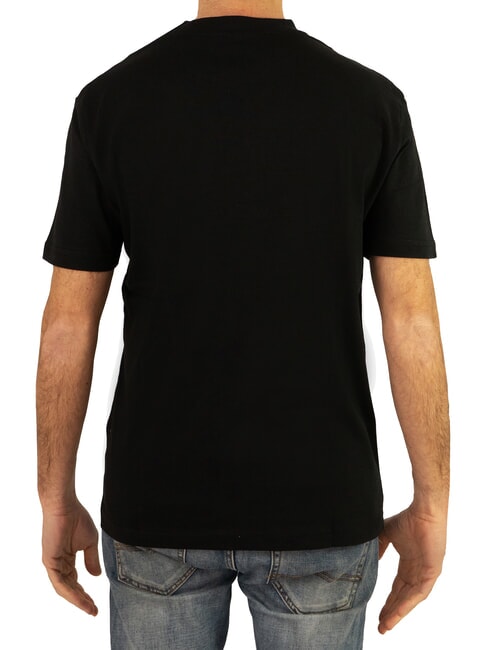 HERMOSO Cotton T-shirt with logo black/white - T-shirt