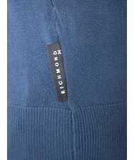 RICHMOND X CUSMA Turtleneck sweater blue dress - Men's Sweaters - 3