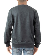 JOHN RICHMOND KUDRO Crewneck sweatshirt with embossed logo charcoal - Sweatshirts - 2