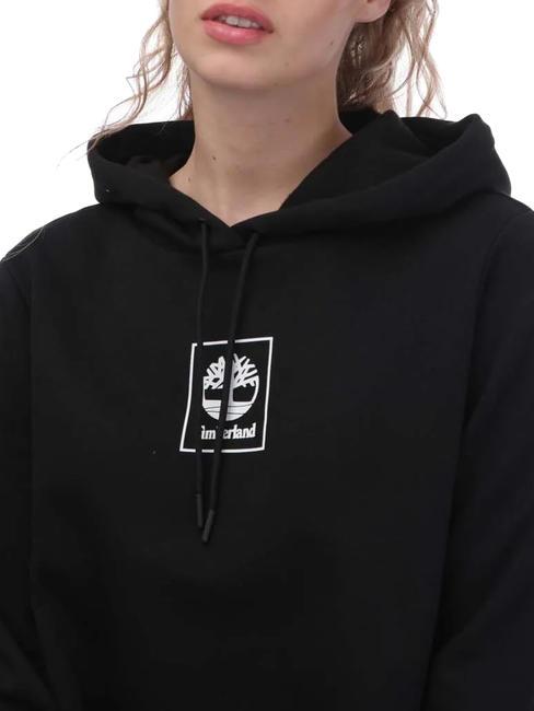 STACK LOGO  Hoodie BLACK - Women's Sweatshirts