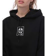 TIMBERLAND STACK LOGO  Hoodie BLACK - Women's Sweatshirts - 3