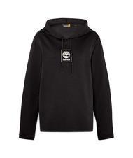 TIMBERLAND STACK LOGO  Hoodie BLACK - Women's Sweatshirts - 4