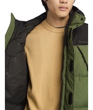 TIMBERLAND PUFFET Water repellent down jacket black/black forest green - Men's down jackets - 3