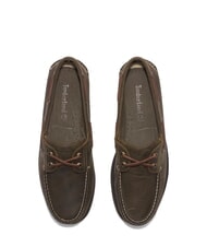 TIMBERLAND CLASSIC BOAT  Suede leather shoes olive - Men&rsquo;s shoes - 4