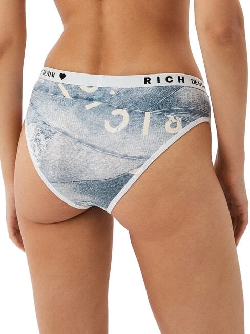 TODY Set of 3 Slips wh/blue/d. - Women's briefs