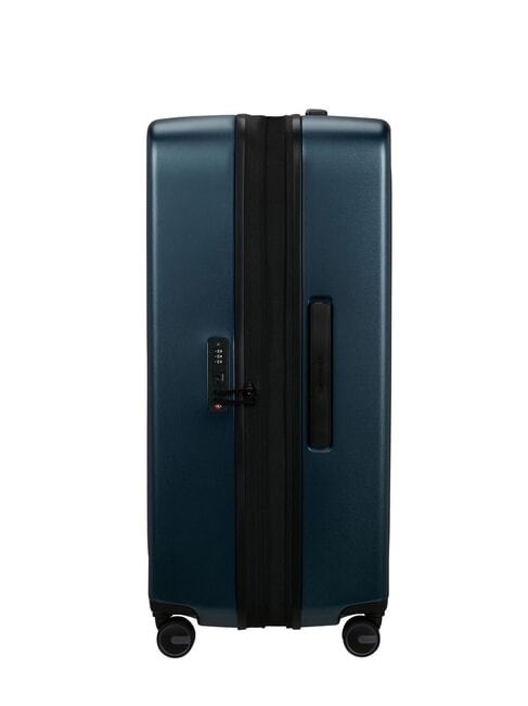 FYRM  Large, expandable trolley steel blue - Rigid Trolley Cases
