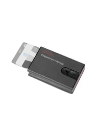 PIQUADRO URBAN Compact leather wallet with slider Grey - Men&rsquo;s Wallets - 2