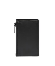 PIQUADRO URBAN Compact leather wallet with slider Black - Men’s Wallets - 4