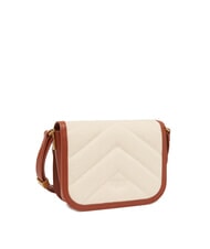 PINKO LOVE BOX BAG Mini canvas shoulder bag beige/brown-antique gold - Women’s Bags - 2