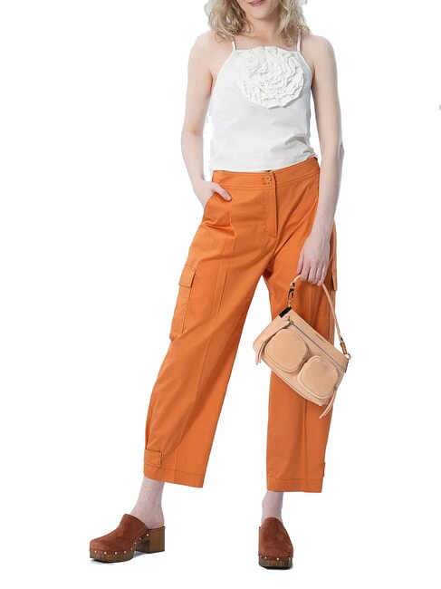 HYLE SUEDE Shoulder bag, with shoulder strap sunrise - Women’s Bags