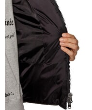 CANADIAN EUGENIE Short satin down jacket with hood black - Women's down jackets - 5