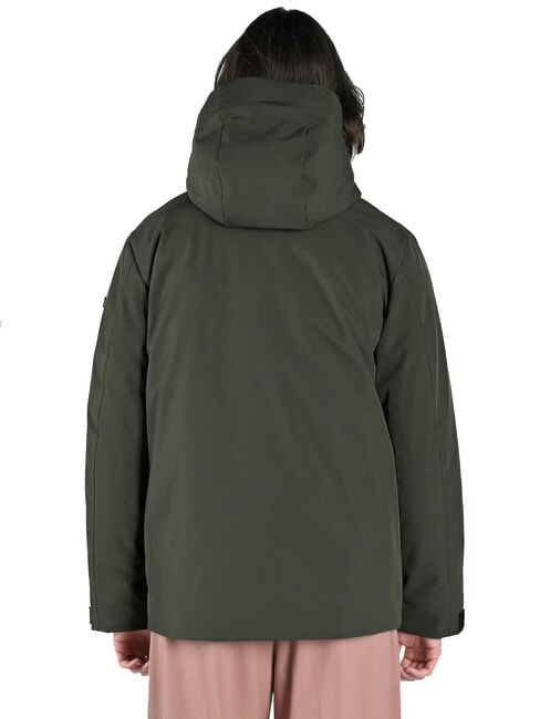 VAUGHAN Padded jacket with hood military - Men's Jackets