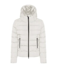 CANADIAN SIMCOE Bomber jacket with hood white - Women's down jackets - 3