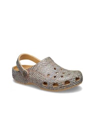 CROCS CLASSIC TWEED CLOG Slipper sabot wheat - Unisex shoes - 2
