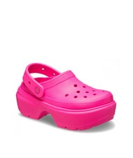 CROCS STOMP CLOG W Platform clog slipper pink crush - Unisex shoes - 2