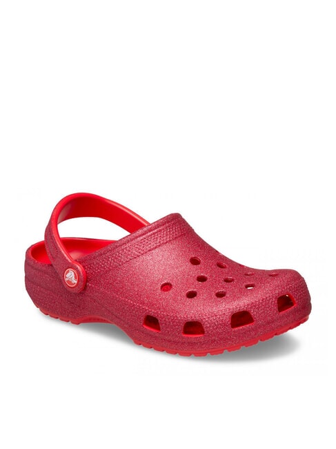 CLASSIC GLITTER CLOG W Slipper sabot cherry red - Women’s shoes