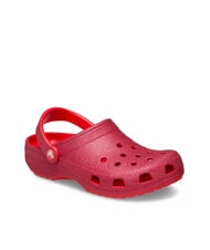 CROCS CLASSIC GLITTER CLOG W Slipper sabot cherry red - Women’s shoes - 2