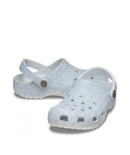 CROCS CLASSIC TWEED CLOG Slipper sabot mirage - Unisex shoes - 4