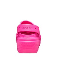 CROCS STOMP CLOG W Platform clog slipper pink crush - Unisex shoes - 5