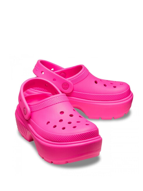 STOMP CLOG W Platform clog slipper pink crush - Unisex shoes