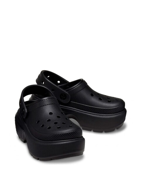 STOMP CLOG W Platform clog slipper black - Unisex shoes