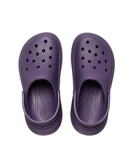 CROCS STOMP CLOG W Platform clog slipper dark iris - Unisex shoes - 3