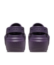 CROCS STOMP CLOG W Platform clog slipper dark iris - Unisex shoes - 5