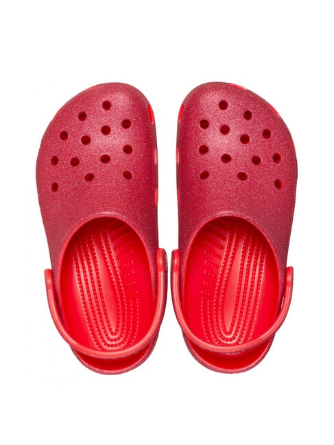 CLASSIC GLITTER CLOG W Slipper sabot cherry red - Women’s shoes