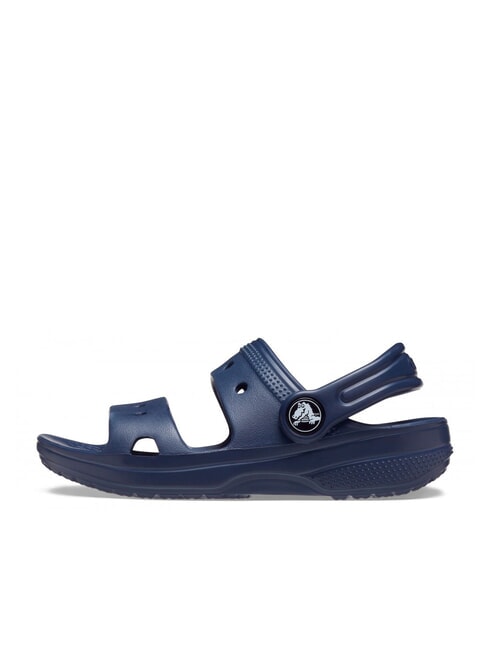 CLASSIC CROCS SANDAL T Slipper with bands navy - Baby Shoes