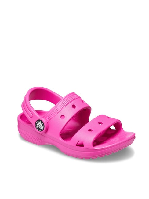 CLASSIC CROCS SANDAL T Slipper with bands juice - Baby Shoes