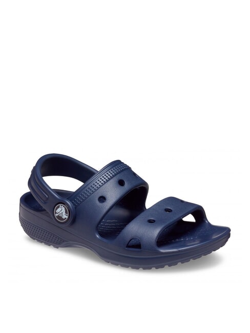CLASSIC CROCS SANDAL T Slipper with bands navy - Baby Shoes