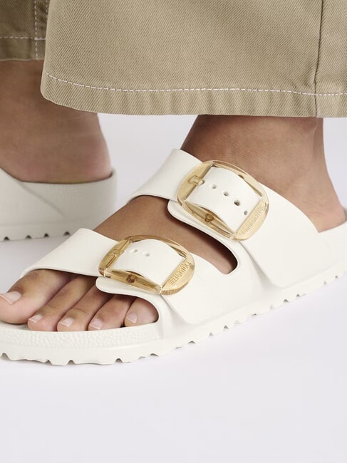 ARIZONA BIG BUCKLE EVA Rubber slippers eggshell - Women&rsquo;s shoes