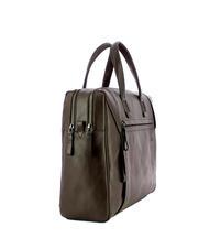 PIQUADRO CAMPIONARIO - PAN  15.6" leather PC briefcase dark-haired - Work Briefcases - 2