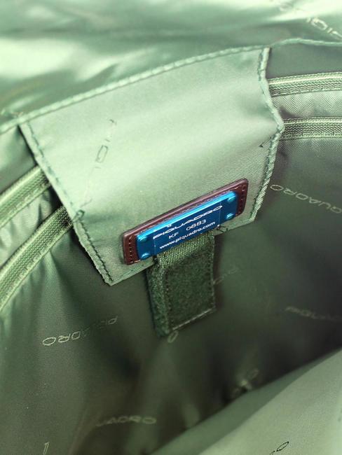 CAMPIONARIO - PAN  15.6" leather PC briefcase dark-haired - Work Briefcases