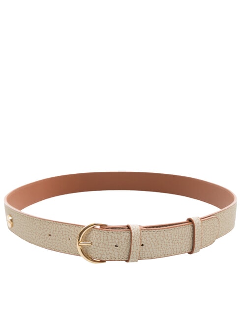 GRAFFITI Belt with studs sand/coconut - Belts